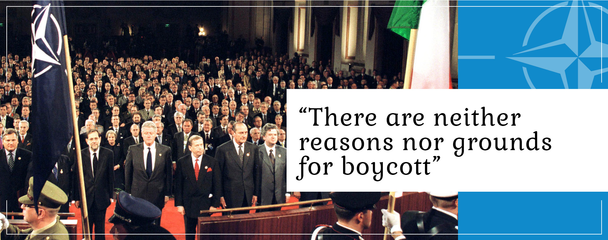 “There are neither reasons nor grounds for boycott”